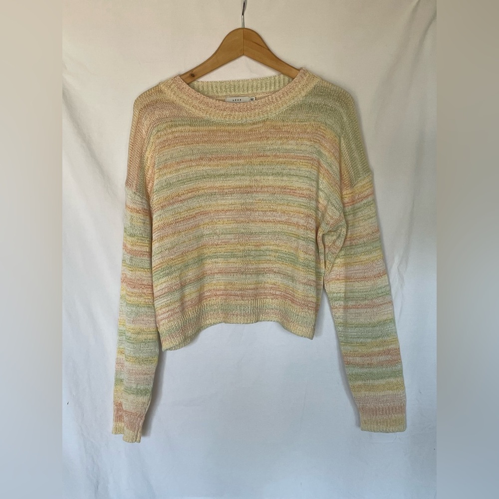 Lightweight pastel summer sweater